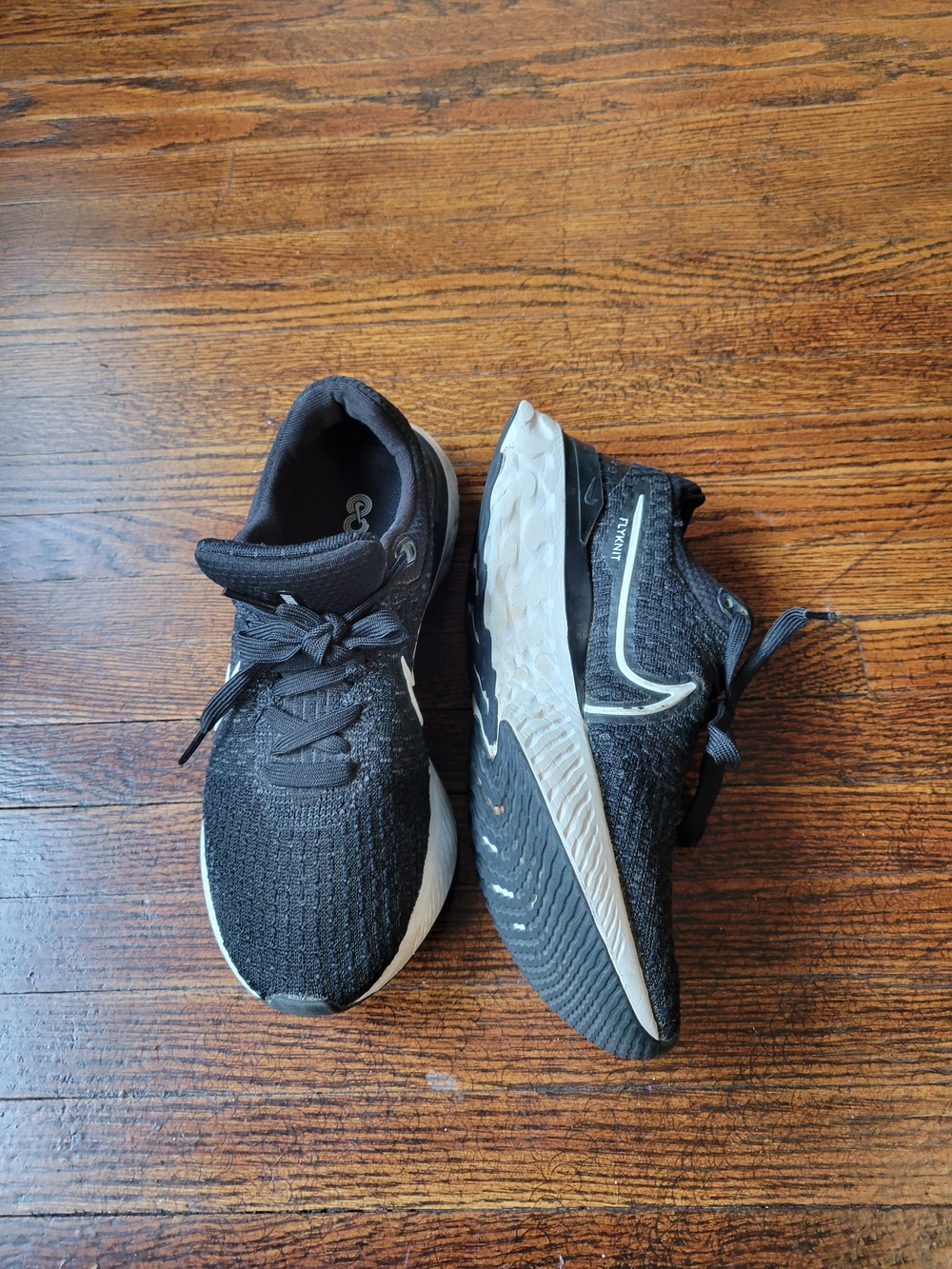 Nike React Infinity Run Womens Sz 6.5 Black Activewear, Casual Running - Picture 5 of 15